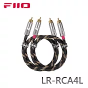 FiiO LR-RCA4L雙RCA(公)轉RCA(公)音源對錄線(150cm)