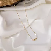 【Hera赫拉】優雅珍珠水晶氣質甜美口罩眼鏡防掉掛鍊-4款#H100513B A珍珠+長鍊