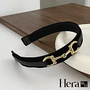 【Hera赫拉】法式小香風優雅百搭金屬新款髮箍 H111032203 黑色