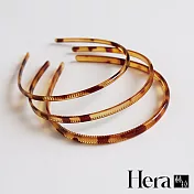 【Hera赫拉】百搭復古豹紋髮箍兩入組 H112022105 細款寬邊+圓弧2入