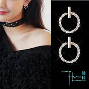 【Hera 赫拉】閃耀鋯石小仙女圓環耳釘