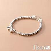 【Hera 赫拉】一步一響鈴鐺精鍍銀手鍊 H112061301 銀色