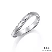 【點睛品】PROMESSA PT950鉑金 小皇冠系列 結婚戒指 / 對戒款(女戒) 11 950鉑金