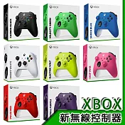 【Microsoft 微軟】Xbox Series 無線藍芽控制器(多色任選)+PowerA官方授權高續航充電電池組(2入) 幻影紫手把