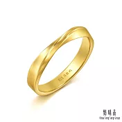 【點睛品】莫比烏斯環 黃金戒指 計價黃金(港圍21號)