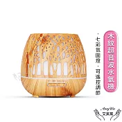 【Amywo艾美窩】木紋超音波負離子薰香機IM-400  水氧機 精油噴霧器 香氛機 小夜燈 噴霧機 加濕器 加濕機 精油
