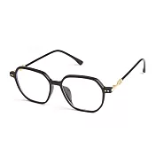 【大學眼鏡】無度數濾藍光-亮黑 85025 亮黑 亮黑