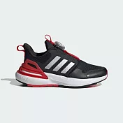 ADIDAS RapidaSport BOA K 中大童跑步鞋-黑紅-ID3388 20 黑色
