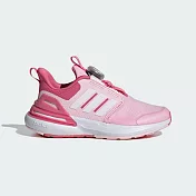 ADIDAS RapidaSport BOA K 中大童跑步鞋-粉-IF8541 18.5 粉紅色