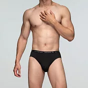 DADADO-機能系列-抑菌防臭褲 M-LL合身三角褲(黑) GSC201BL M M