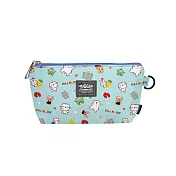 【HUGGER】萬用小物袋M 麻吉貓 獨家聯名 (化妝旅行盥洗收納零錢證件文具筆袋)