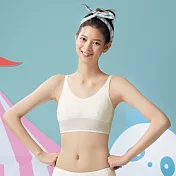 嬪婷-學生系列-去味纖維 S-LL第一階段內衣(天使白) BB1094I1 S S