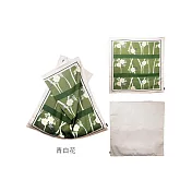日本JOSOLAB友禪多用途 圍巾/髮帶/環保袋 青白花