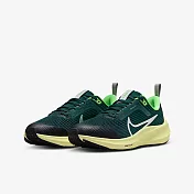 NIKE AIR ZOOM PEGASUS 40 (GS) 中大童跑步鞋-綠-DX2498301 US5 綠色