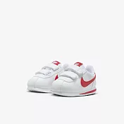 NIKE CORTEZ BASIC SL (TDV) 嬰幼休閒鞋-白紅-904769101 12 白色