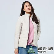 【ATUNAS 歐都納】女款THERMOLITE科技纖維外套A8GA2314W/保暖/防潑水* XL 奶油白
