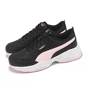 Puma 休閒鞋 Cilia Mode 女鞋 厚底 增高 老爹鞋 黑 粉紅 37112519