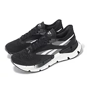 Reebok 慢跑鞋 Floatzig Symmetros 男鞋 黑 灰 透氣 回彈 穩定 運動鞋 100206635 28.5cm BLACK/GREY