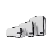 【Matador 鬥牛士】Packing Cube Set 拉鍊旅行收納袋(3件組)  - 北極白