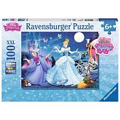 德國Ravensburger維寶拼圖 迪士尼灰姑娘 閃亮版(100P)