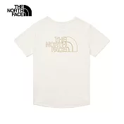 The North Face W SUN CHASE LOGO SS TEE - AP 女短袖上衣-米白-NF0A87VNQLI L 白色