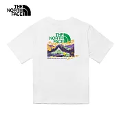 The North Face W IWD SS TEE - AP 女短袖上衣-白-NF0A88G7FN4 2XL 白色