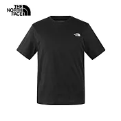 The North Face M FOUNDATION SS TEE - AP 男短袖上衣-黑-NF0A89QVJK3 3XL 黑色