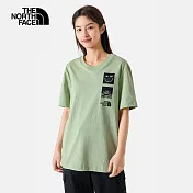 The North Face U MFO S/S 1966 GRAPHIC TEE - AP 男女短袖上衣-綠-NF0A8AUYI0G L 綠色