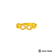 JoveGold漾金飾 美好的永恆黃金戒指