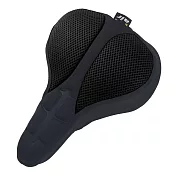 DR.AIR 登山車用3D立體紋路氣墊座墊套 黑色