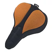 DR.AIR 升級版登山車用3D立體紋路氣墊座墊套 香檳色