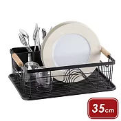 《KELA》Rica集水盤+餐具碗盤瀝水架 | 餐具 碗盤收納架 流理臺架 - 35cm