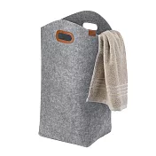 《KELA》Fay不織布收納洗衣籃 | 衣物籃 髒衣籃 玩具收納籃 - 石紋灰