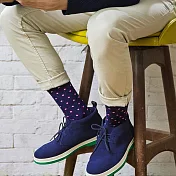 【LEEDS WEATHER】Raspberry Pink -樹莓波卡點點 ∣抑菌除臭、台灣製∣中筒襪 23 - 28 cm