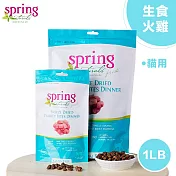 美國 Spring Naturals 曙光全齡貓主食_冷凍乾燥火雞肉凍乾生食_1LB