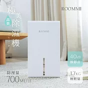 ROOMMI MiniDry 極美高效除濕機 白色  　