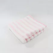 JOGAN日本成願毛巾 Airfeeling 朵朵雲系列 純棉浴巾 線條粉