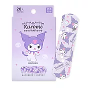 【ONEDER旺達】三麗鷗酷洛米 大耳狗 迪士尼公主 冰雪奇緣艾莎 奇奇蒂蒂 漫威復仇者聯盟 台灣製OK繃(20入) 正版授權舒適貼繃- 三麗鷗酷洛米 KU-OK01