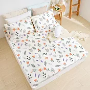 《DUYAN 竹漾》Cool-Fi 瞬間涼感6D冰涼墊 / 雙人 / 森之花卉