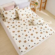 《DUYAN 竹漾》Cool-Fi 瞬間涼感6D冰涼墊 / 加大 / 小熊哈妮