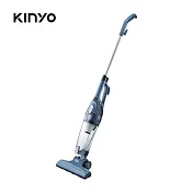 【KINYO】輕巧兩用直立吸塵器|環保|輕量|直立型吸塵器 KVC-6230 藍