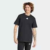 ADIDAS M CE Q2 PR TEE 男短袖上衣-黑-IN3711 L 黑色