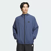 ADIDAS TH LW WV JKT 男休閒外套-藍-IT3941 L 藍色