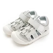 MOONSTAR月星 護趾涼鞋 18 灰