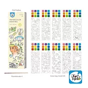 【JarMelo 原創美玩】水彩便籤本- 寵物派對JA95270