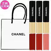 CHANEL 香奈兒 超炫耀持色唇萃(4.5ml+3.5ml)+香奈兒 紙袋(公司貨) #176 BURNING RED