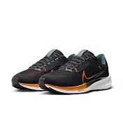 NIKE AIR ZOOM PEGASUS 40 男跑步鞋-黑橘-FQ8723010 US8.5 黑色
