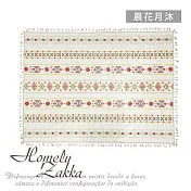 【Homely Zakka】波西米亞棉麻流蘇桌巾140X180cm_晨花月沐