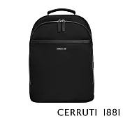 【Cerruti 1881】限量2折 義大利頂級後背包 全新專櫃展示品(黑色 CEZA06668N)