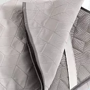 《Dr.Air透氣專家》單人加大3.5尺 3D極酷涼沁新降溫涼墊 105x186cm 絲滑冰涼觸感(採用α cool涼感纖維) 3.5尺冷灰